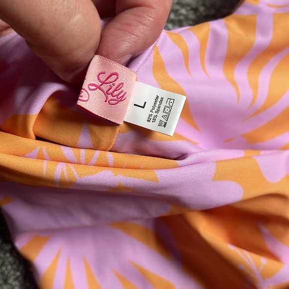 Pink Lily bathing suit, size Lg - Picture 8 of 11